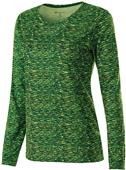 Holloway Ladies Long Sleeve Space Dye Shirts Holloway Ladies Long Sleeve Space Dye Shirts