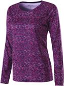 Holloway Ladies Long Sleeve Space Dye Shirts Holloway Ladies Long Sleeve Space Dye Shirts