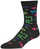 Twin City Krazisox Texting Mini Crew Socks CO Twin City Krazisox Texting Mini Crew Socks CO