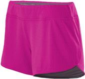 Holloway Ladies Maze Mesh 3" Boundary Shorts Holloway Ladies Maze Mesh 3" Boundary Shorts