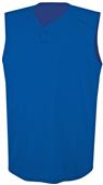 Protime Two-Button Sleeveless Baseball Jerseys C/O Protime Two-Button Sleeveless Baseball Jerseys C/O