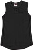 Womens Girls Sleeveless Softball Jerseys-CO Womens Girls Sleeveless Softball Jerseys-CO