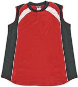 VKM Women's Sleeveless Mesh Softball Jerseys-CO VKM Women's Sleeveless Mesh Softball Jerseys-CO