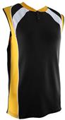 VKM Women's Sleeveless Mesh Softball Jerseys-CO VKM Women's Sleeveless Mesh Softball Jerseys-CO