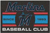 Fan Mats MLB Miami Marlins Starter Mat Fan Mats MLB Miami Marlins Starter Mat