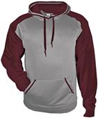 Badger Sport Adult Sport Heather Hoodie Badger Sport Adult Sport Heather Hoodie