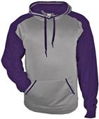 Badger Sport Adult Sport Heather Hoodie Badger Sport Adult Sport Heather Hoodie
