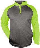 Badger Sport Adult Sport Heather 1/4 Zip Pullover Badger Sport Adult Sport Heather 1/4 Zip Pullover