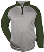 Badger Sport Adult Sport Heather 1/4 Zip Pullover Badger Sport Adult Sport Heather 1/4 Zip Pullover