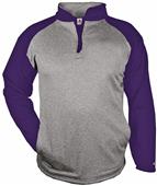 Badger Sport Adult Sport Heather 1/4 Zip Pullover Badger Sport Adult Sport Heather 1/4 Zip Pullover
