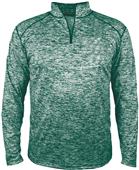 Badger Sport Adult Blend 1/4 Zip Pullover Shirt Badger Sport Adult Blend 1/4 Zip Pullover Shirt