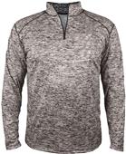 Badger Sport Adult Blend 1/4 Zip Pullover Shirt Badger Sport Adult Blend 1/4 Zip Pullover Shirt