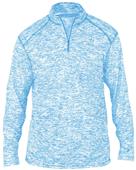 Badger Sport Adult Blend 1/4 Zip Pullover Shirt Badger Sport Adult Blend 1/4 Zip Pullover Shirt