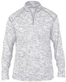 Badger Sport Adult Blend 1/4 Zip Pullover Shirt Badger Sport Adult Blend 1/4 Zip Pullover Shirt
