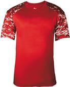 Badger Sport Adult Digital Battle Sport S/S Tee Badger Sport Adult Digital Battle Sport S/S Tee