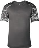 Badger Sport Adult Digital Battle Sport S/S Tee Badger Sport Adult Digital Battle Sport S/S Tee
