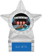 Hasty Awards 6" Star Ice Patriot Swimming Trophy Hasty Awards 6" Star Ice Patriot Swimming Trophy