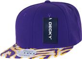 Decky Ziger 2 Tone 6-panel Snapback Caps Decky Ziger 2 Tone 6-panel Snapback Caps
