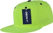 Decky Neon Acrylic 6-panel Snapback Cap Decky Neon Acrylic 6-panel Snapback Cap