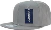 Decky Cotton 6-panel Snapback Caps Decky Cotton 6-panel Snapback Caps