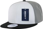 Decky 3 Tone Flat Bill 6-panel Snapback Caps Decky 3 Tone Flat Bill 6-panel Snapback Caps