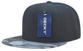Decky Camo Bill 6-panel Snapback Caps Decky Camo Bill 6-panel Snapback Caps