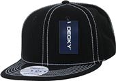 Decky Contra-Stitch 6-panel Snapback Caps Decky Contra-Stitch 6-panel Snapback Caps