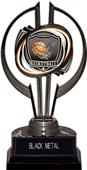 Black Hurricane 7" Shield Basketball Trophy Black Hurricane 7" Shield Basketball Trophy