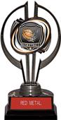 Black Hurricane 7" Shield Basketball Trophy Black Hurricane 7" Shield Basketball Trophy