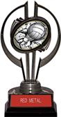 Black Hurricane 7" Bust-Out Volleyball Trophy Black Hurricane 7" Bust-Out Volleyball Trophy