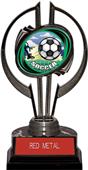Hasty Awards Black Hurricane 7" HD Soccer Trophy Hasty Awards Black Hurricane 7" HD Soccer Trophy