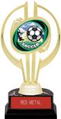 Hasty Awards Gold Hurricane 7" HD Soccer Trophy Hasty Awards Gold Hurricane 7" HD Soccer Trophy