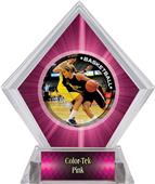 P.R. Female Basketball Pink Diamond Ice Trophy P.R. Female Basketball Pink Diamond Ice Trophy