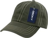 Decky Contra-Stitch Washed Polo Caps Decky Contra-Stitch Washed Polo Caps