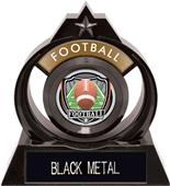 Hasty Awards Eclipse 6" Shield Football Trophy Hasty Awards Eclipse 6" Shield Football Trophy