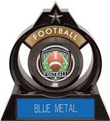 Hasty Awards Eclipse 6" Shield Football Trophy Hasty Awards Eclipse 6" Shield Football Trophy