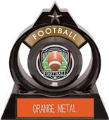 Hasty Awards Eclipse 6" Shield Football Trophy Hasty Awards Eclipse 6" Shield Football Trophy