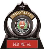 Hasty Awards Eclipse 6" Shield Football Trophy Hasty Awards Eclipse 6" Shield Football Trophy