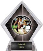 P.R. Male Basketball Black Diamond Ice Trophy P.R. Male Basketball Black Diamond Ice Trophy