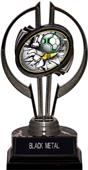 Awards Black Hurricane 7" Bust-Out Soccer Trophy Awards Black Hurricane 7" Bust-Out Soccer Trophy