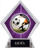 Awards P.R. Male Soccer Purple Diamond Ice Trophy Awards P.R. Male Soccer Purple Diamond Ice Trophy