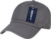 Decky Washed Polo 6-Panel Caps Decky Washed Polo 6-Panel Caps