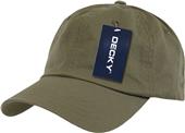 Decky Washed Polo 6-Panel Caps Decky Washed Polo 6-Panel Caps