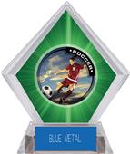 P.R. Female Soccer Green Diamond Ice Trophy P.R. Female Soccer Green Diamond Ice Trophy