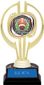 Awards Gold Hurricane 7" Shield Football Trophy Awards Gold Hurricane 7" Shield Football Trophy