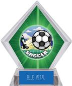 HD Soccer Green Diamond Ice Trophy HD Soccer Green Diamond Ice Trophy
