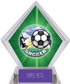 HD Soccer Green Diamond Ice Trophy HD Soccer Green Diamond Ice Trophy