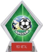 HD Soccer Green Diamond Ice Trophy HD Soccer Green Diamond Ice Trophy