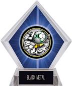 Awards Bust-Out Soccer Blue Diamond Ice Trophy Awards Bust-Out Soccer Blue Diamond Ice Trophy