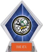 Awards Bust-Out Soccer Blue Diamond Ice Trophy Awards Bust-Out Soccer Blue Diamond Ice Trophy